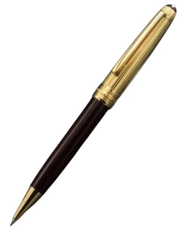 MontBlanc Montblanc Meisterstuck 165 Classique Bordeaux Vermeil Gold-Plated Sterling Silver Mechanical Pencil 78496767-SD 1