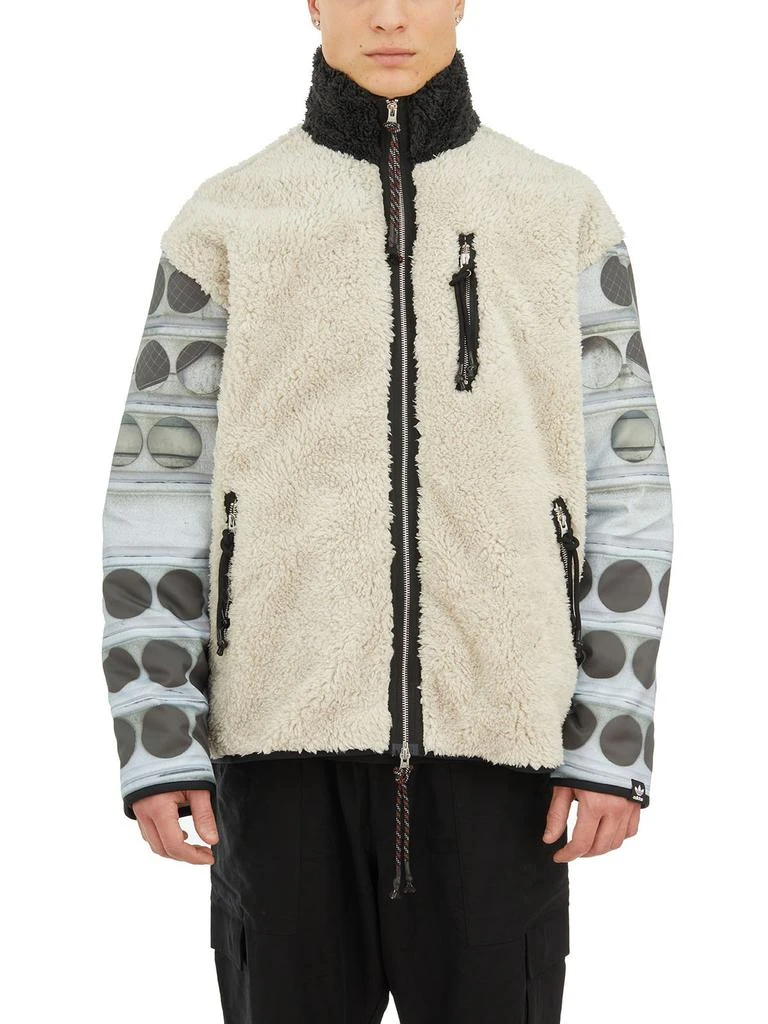 Adidas Adidas X Song For The Mute Fleece Textured Jacket 1