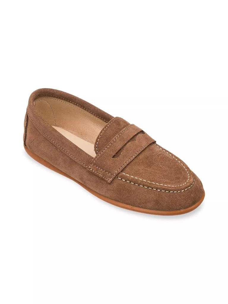 Elephantito Boy's Suede Penny Loafers 1