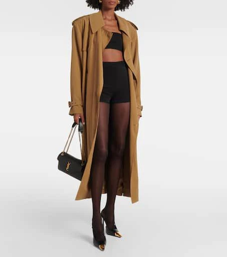 Yves Saint Laurent Biker shorts 2