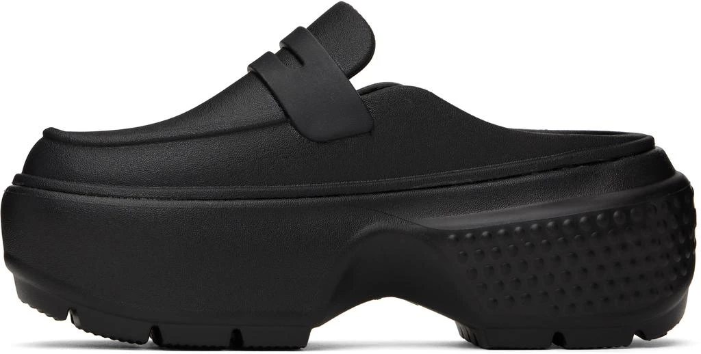 Crocs Black Stomp Slip-on Loafers 3