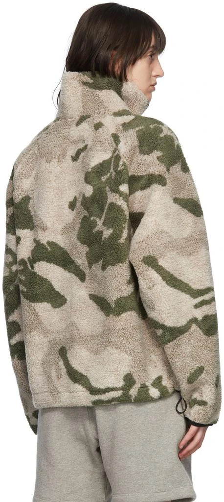 Essentials Khaki Polyester Jacket 3