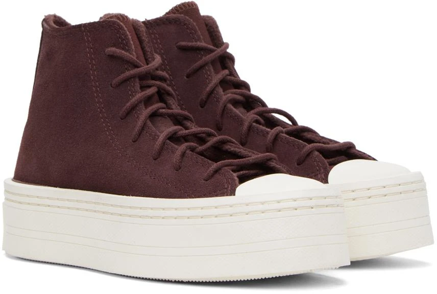 Converse Burgundy Chuck Taylor All Star Modern Lift Sneakers 4