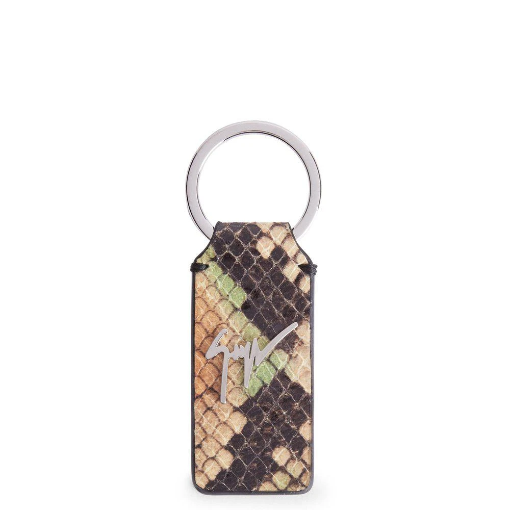 Giuseppe Zanotti Giuseppe Zanotti Bernaard Logo Plaque Keyring