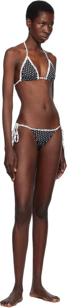 Frankies Bikinis Black Nick Skimpy Triangle Bikini Top 4
