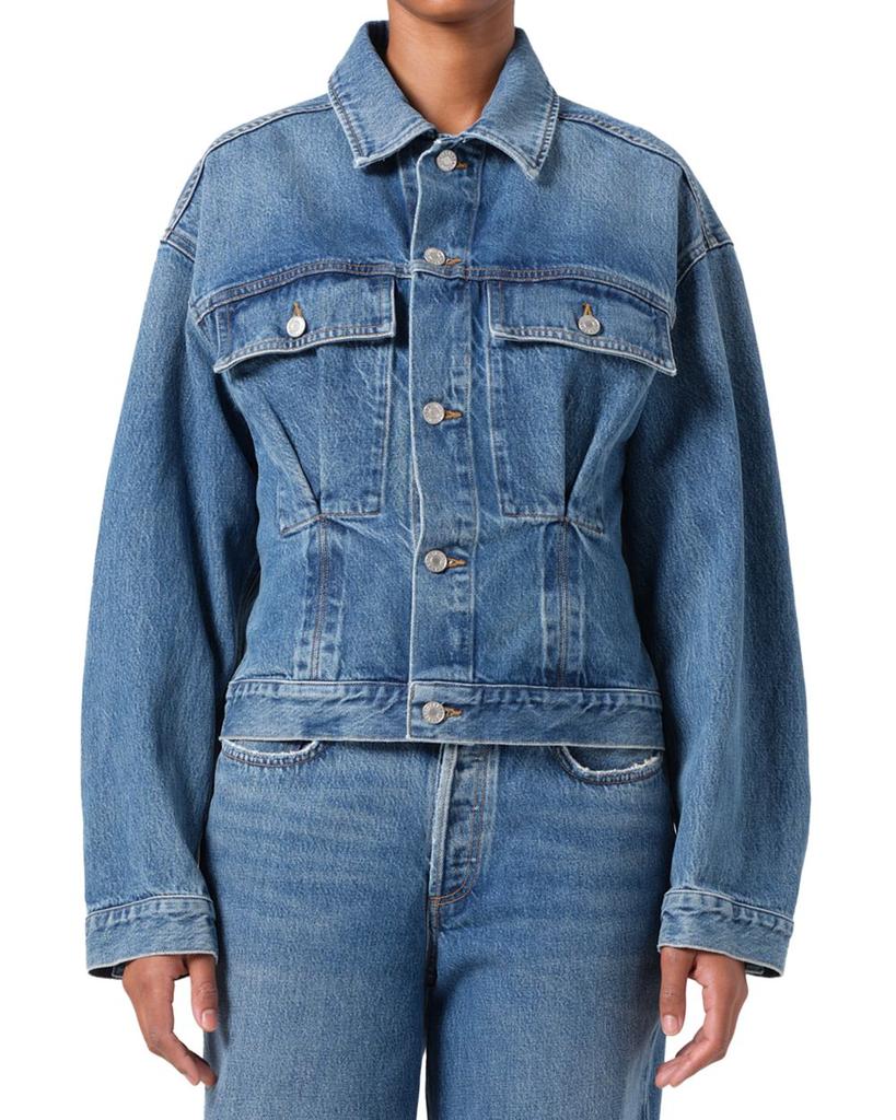 AGOLDE Zyla Cinch Denim Jacket - Jackets - Free Shipping