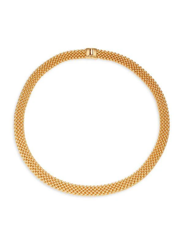 Saks Fifth Avenue 18K Goldplated Sterling Silver Chain Necklace 1