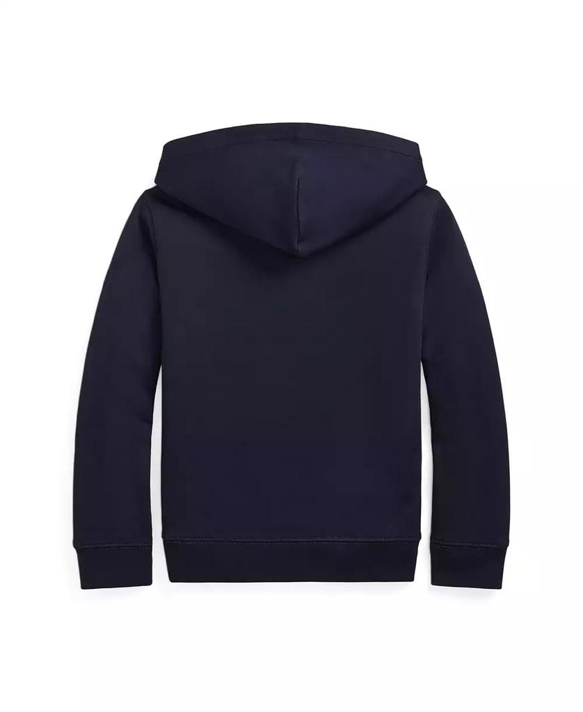 Ralph Lauren Big Boys Plaid-Logo Fleece Hoodie