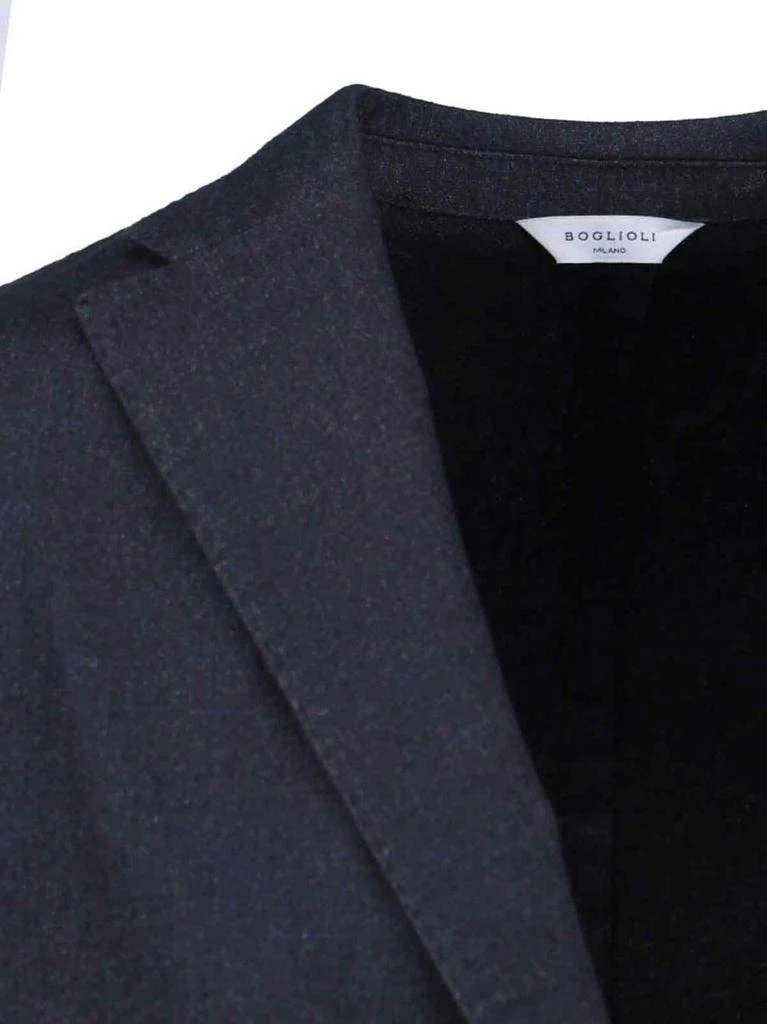BOGLIOLI Single-Breasted Blazer – Navy 4