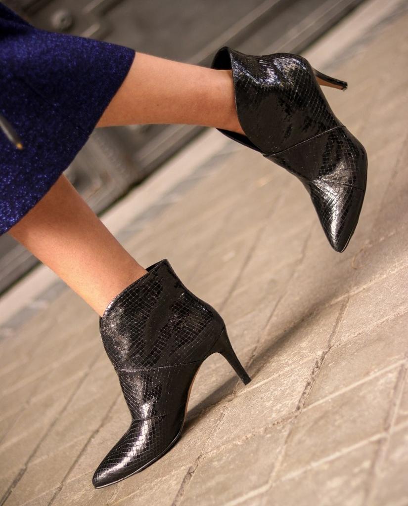 Toral Bottines Glow Noir