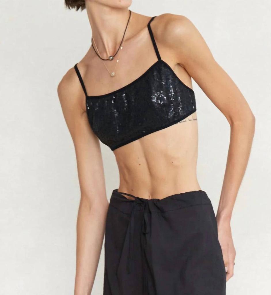 Chan Luu Chan Luu - Sequin Bralette