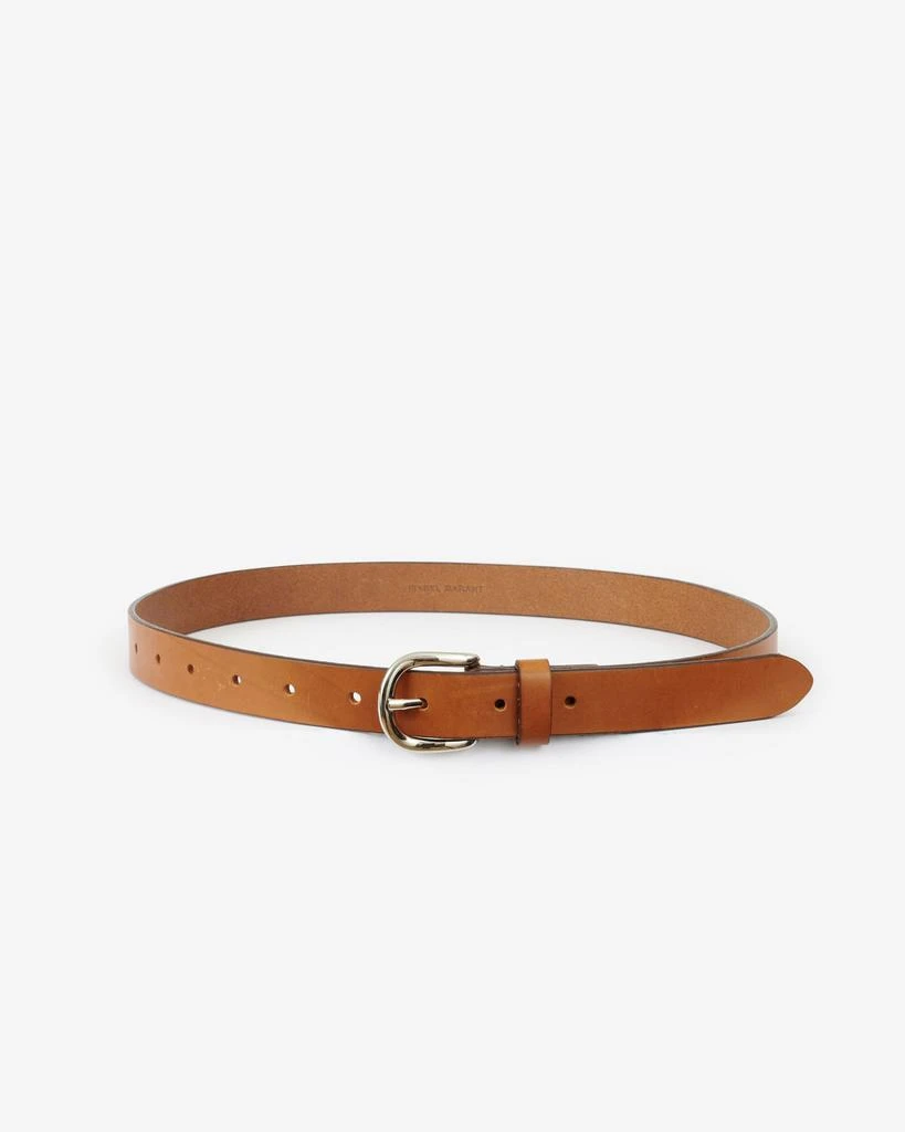 Isabel Marant ISABEL MARANT, ZAP LEATHER BELT - Women - Orange - 70 1