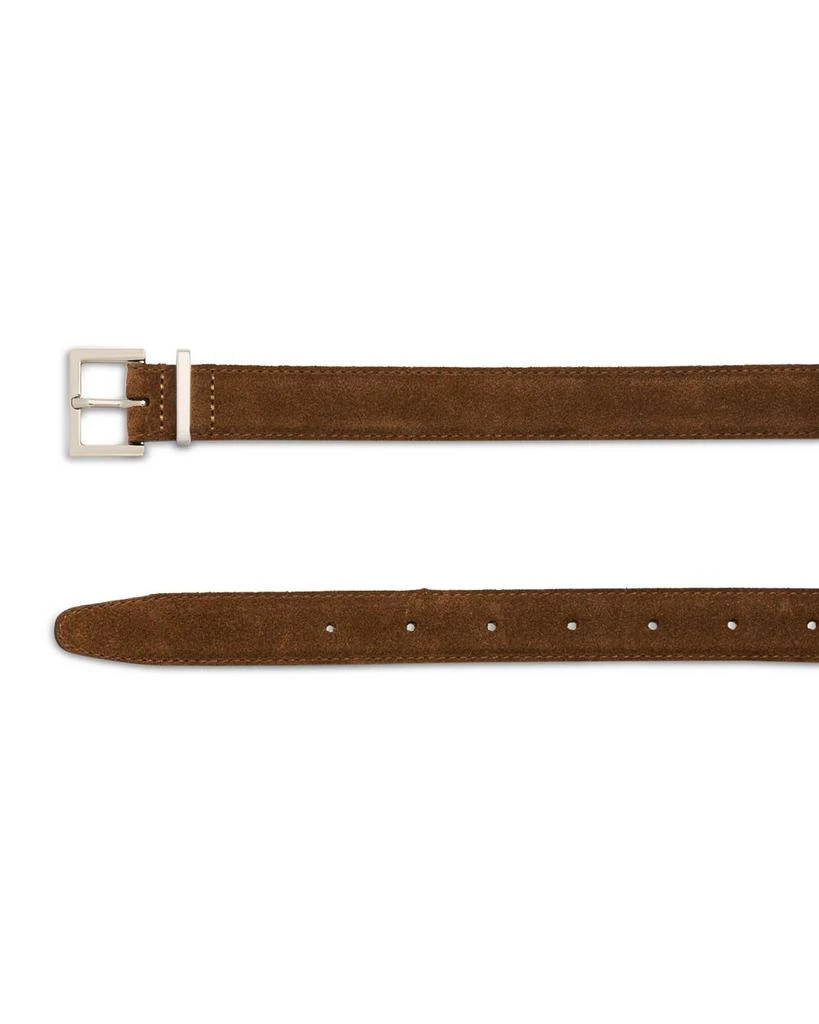 FRAME Women
s The Suede Square Buckle Belt 2