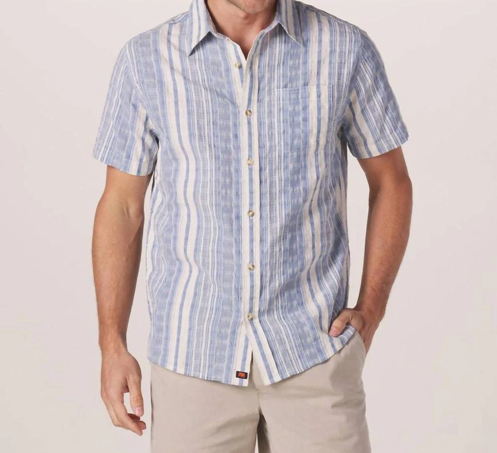 The Normal Brand The Normal Brand - Freshwater Short Sleeve Button Up 1