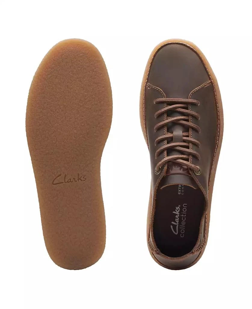 Clarks Men's Collection Oakpark Leather Low Top Casual Shoes 4