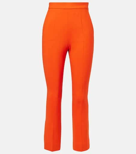 Max Mara Nepeta high-rise wool-blend straight pants 1