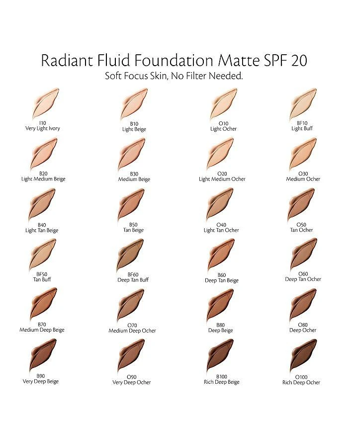 Cle de Peau Radiant Fluid Foundation Matte Broad Spectrum SPF 20 Sunscreen 1.1 oz. 3