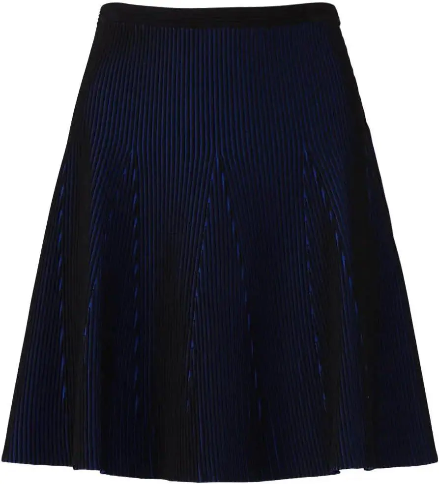 Diane von Furstenberg Diane von Furstenberg Rent The Runway Pre-Loved Two Tone Knit Skirt 3