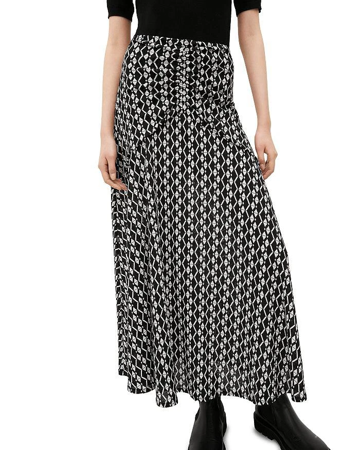 Marella Manager2 Printed Tulle Maxi Skirt 1