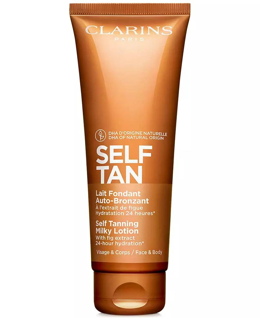 Clarins Self Tanning Face & Body Milky Lotion, 4.2 oz. 1