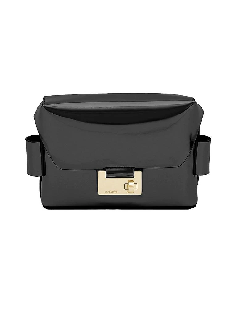 ALL SAINTS Frankie Leather Crossbody Bag 1