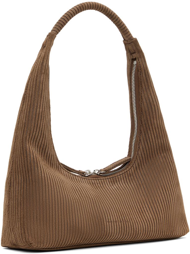 Marge Sherwood Brown Integrated Strap Shoulder Bag