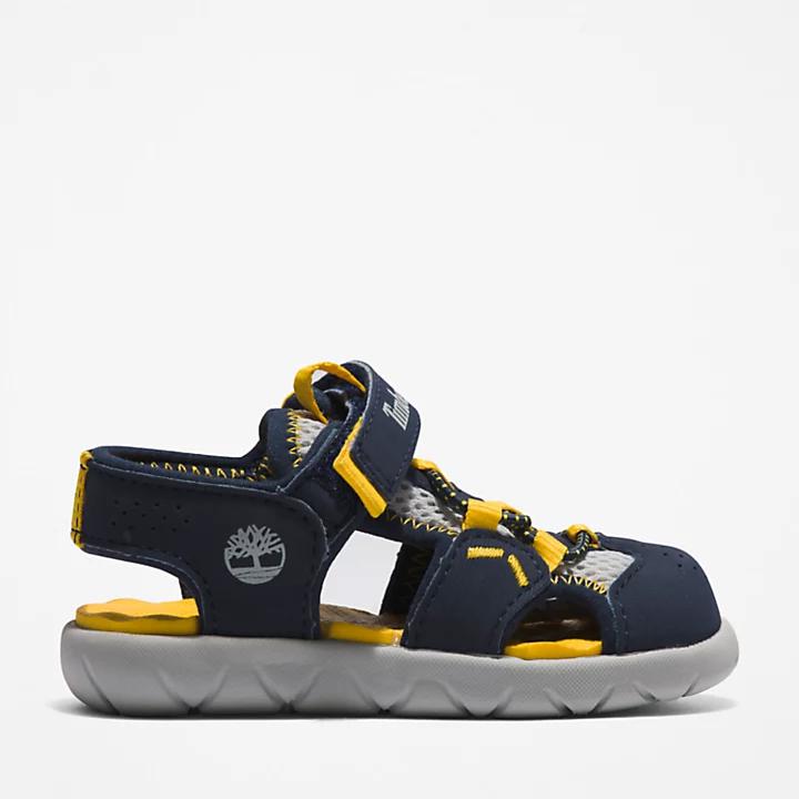 Timberland Perkins Row Fisherman Sandal for Toddler in Navy