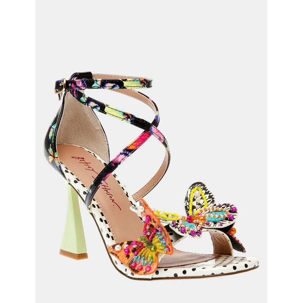 Betsey Johnson Trudie Black Butterfly 3