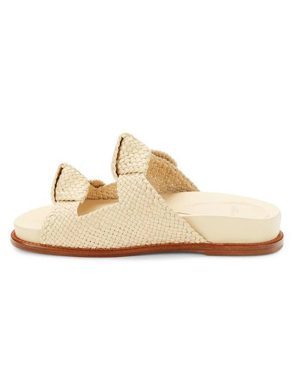 Alexandre Birman Asymmetric Clarita Knotted Leather Sandals 4