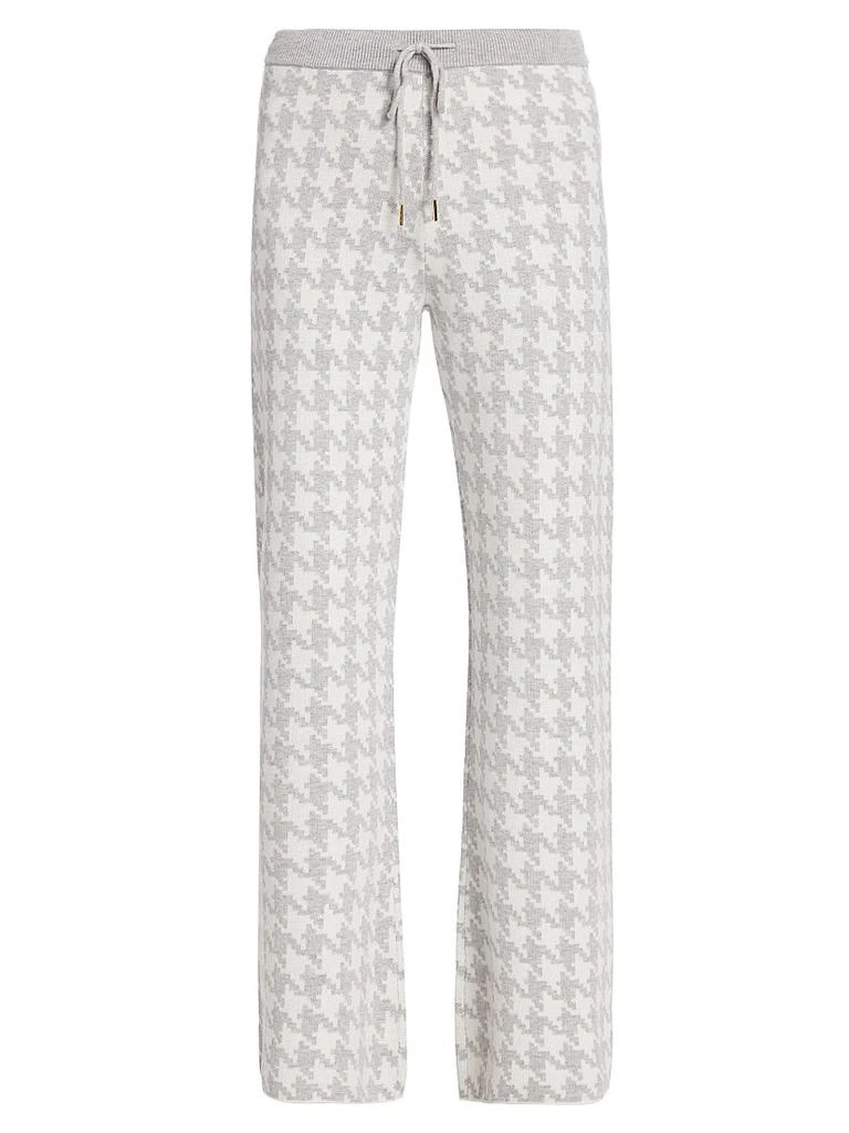 Stellae Dux Houndstooth Drawstring Pants 1
