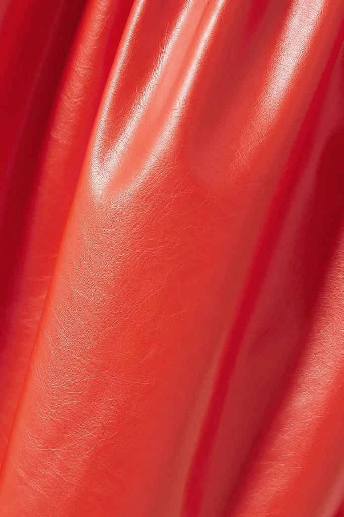 BATSHEVA Vinyl mini dress 4