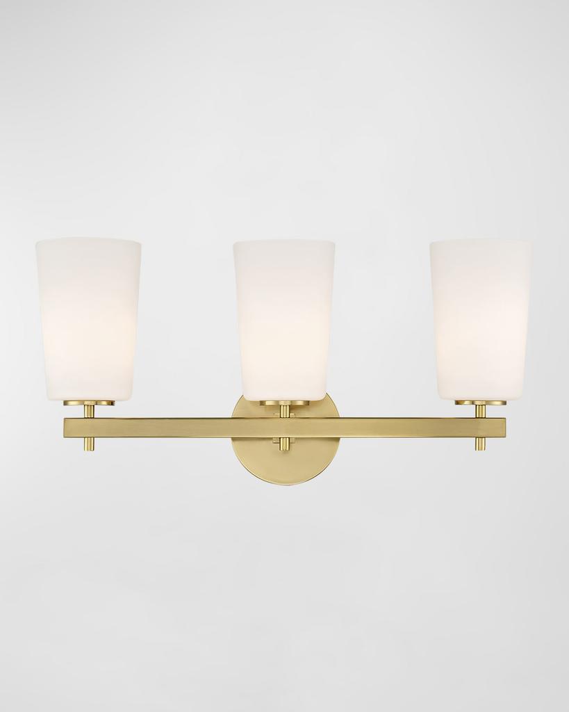 Crystorama Colton 3-Light Wall Mount