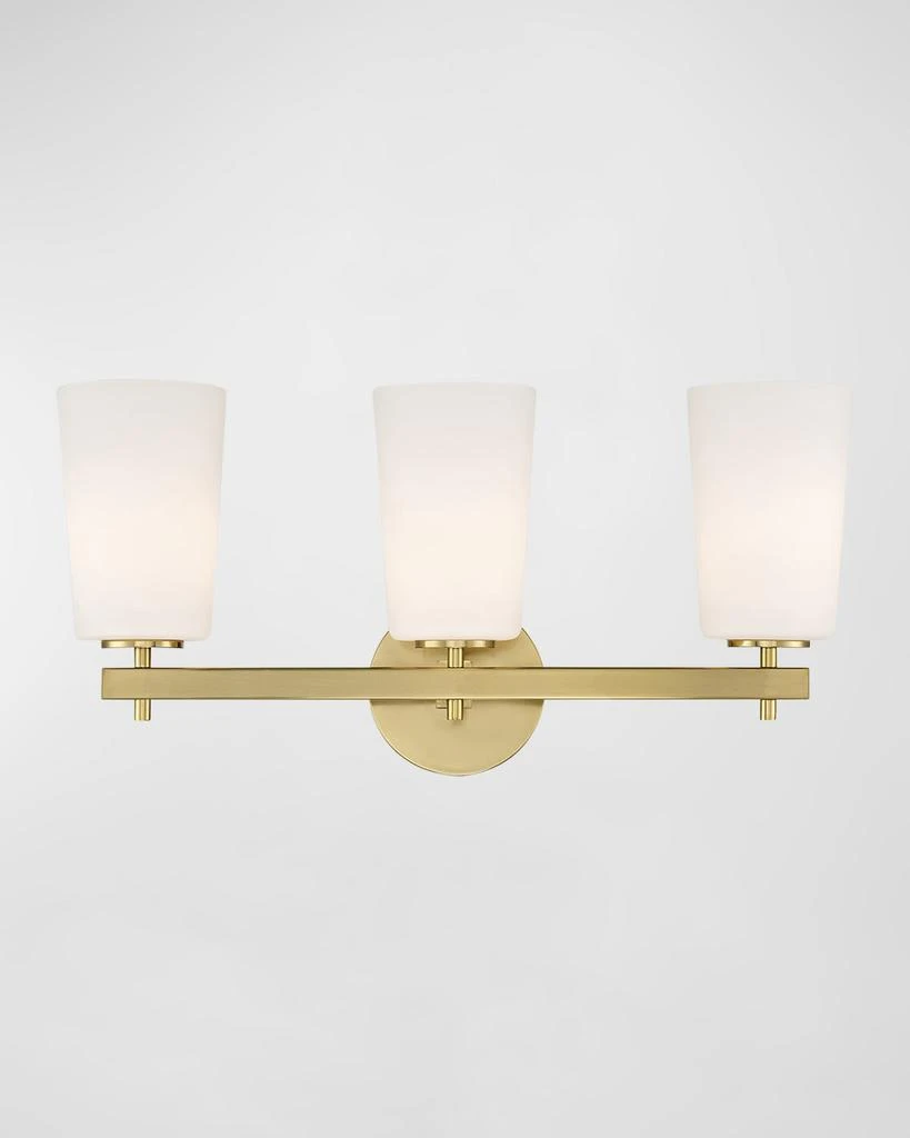 Crystorama Colton 3-Light Wall Mount 1