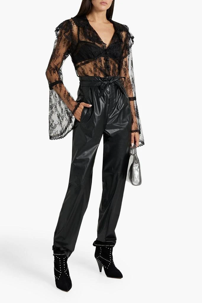 Durad faux leather tapered pants – On Sale Now with Up to 65% Off