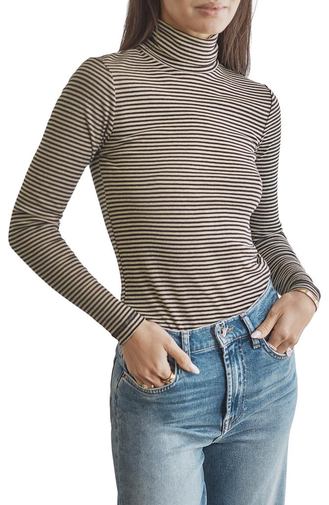 Splendid Cotton Blend Turtleneck