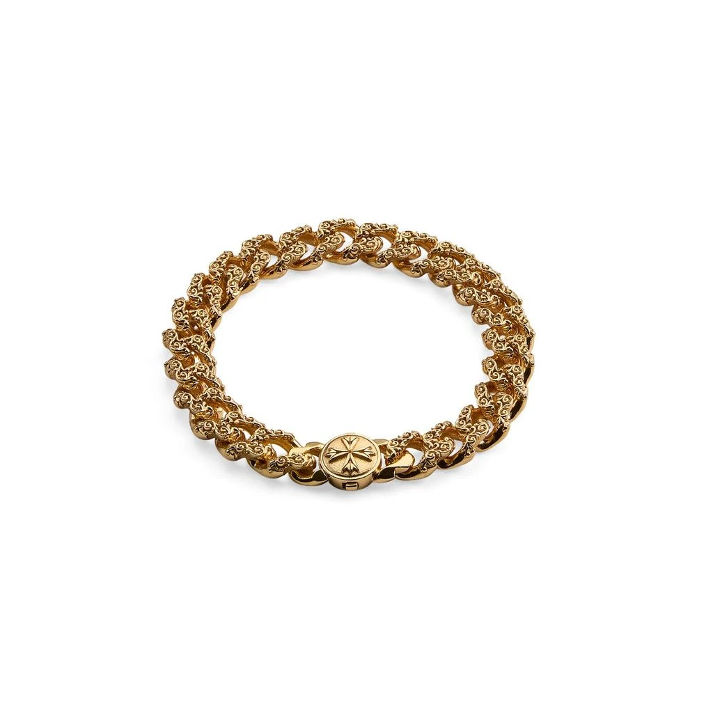 Emanuele Bicocchi Emanuele Bicocchi Small Flourish Chain Bracelet 1