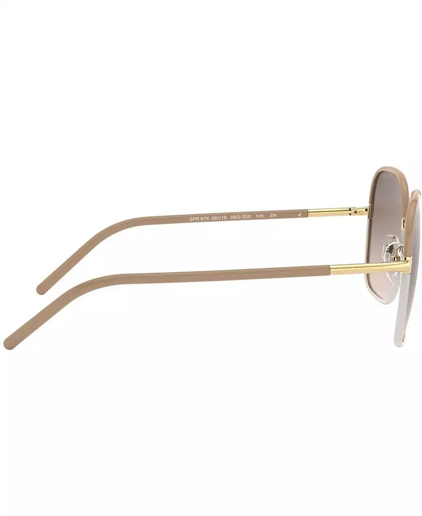 Prada Round Women's Sunglasses, PR 67XS 4