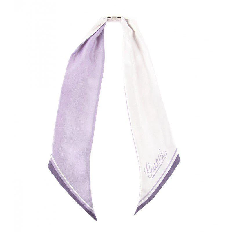 Gucci Gucci Logo Detailed Neck Scarf 1