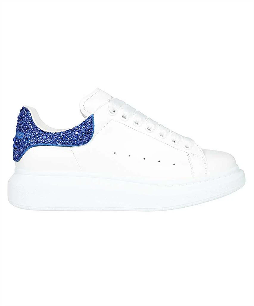 Alexander McQueen Alexander mcqueen crystal-embellish lace-up sneakers 1