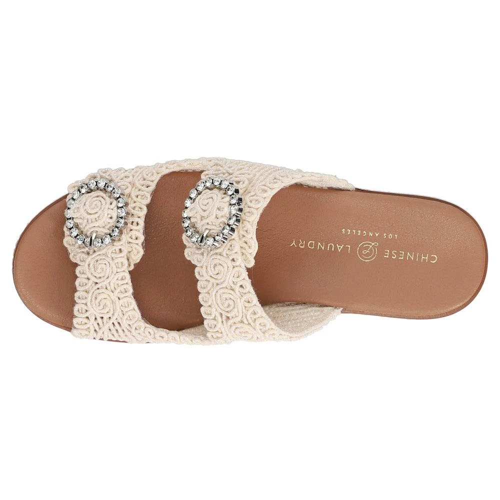 Chinese Laundry Sonder Macrame Platform Slide Sandals 4