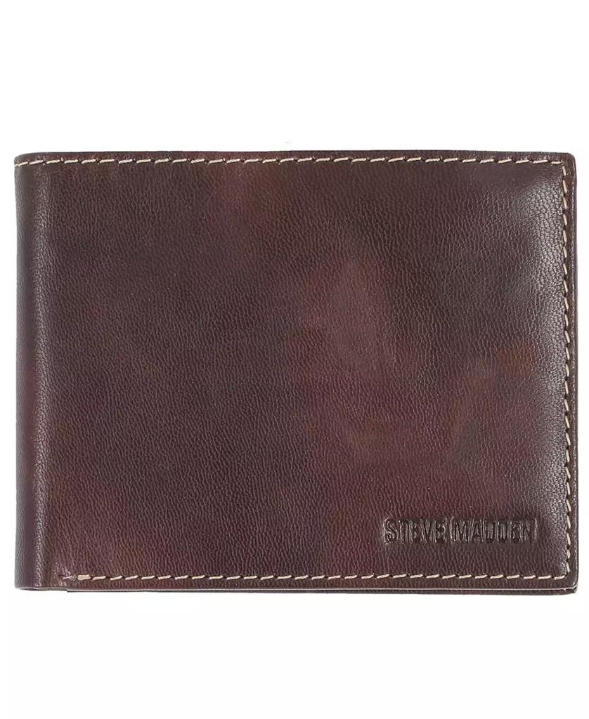 Steve Madden Men's Antique-like RFID Passport Case