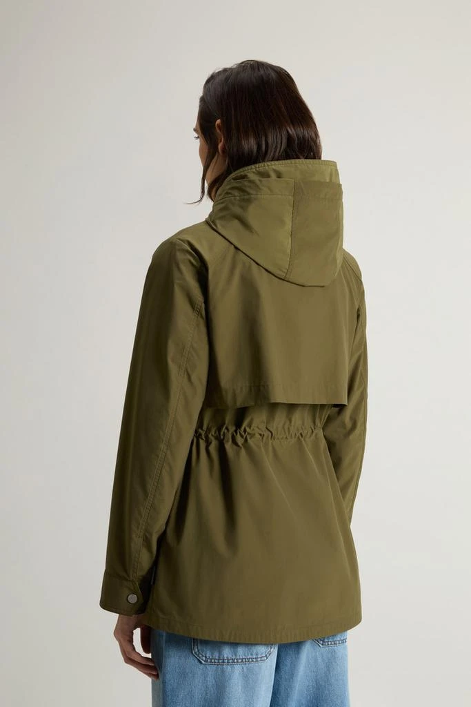 Woolrich Urban Touch Hooded Jacket - Women - Blue 3