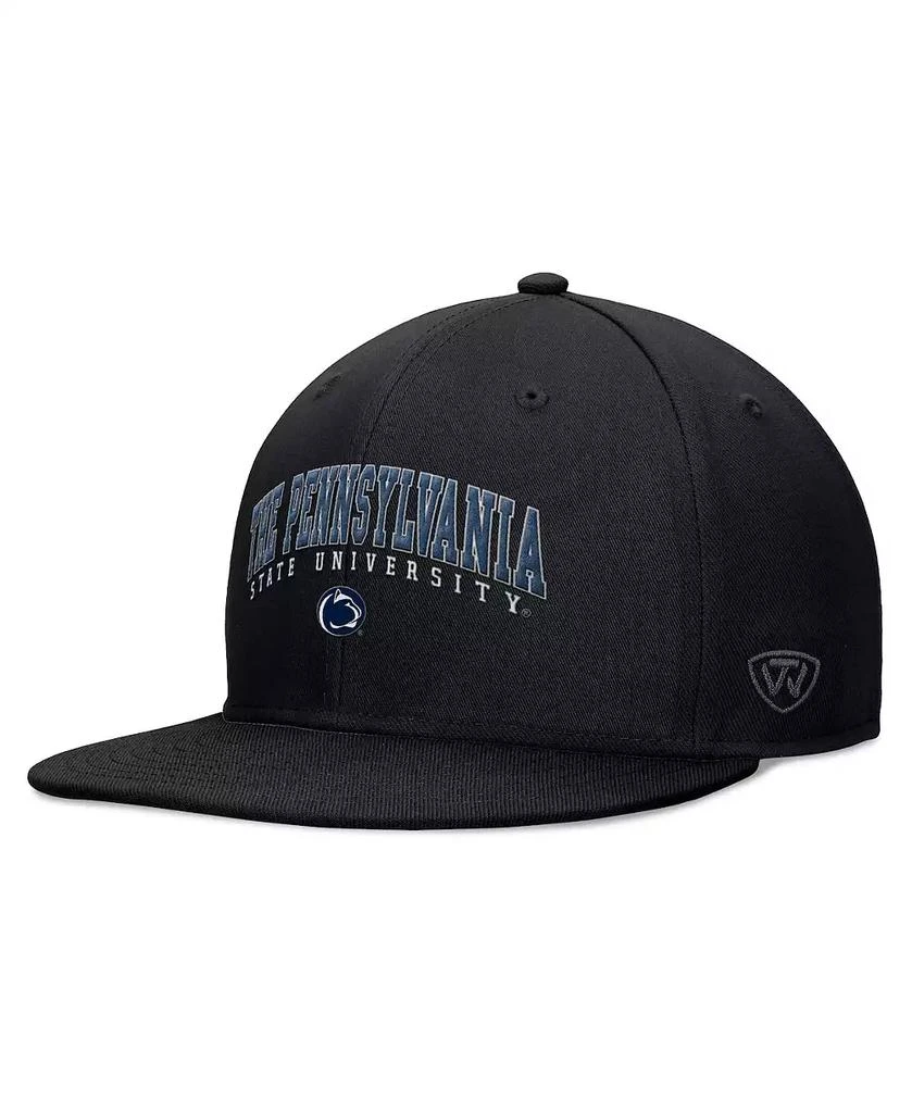 Top of the World Men's Black Penn State Nittany Lions Bullpen Snapback Hat 1