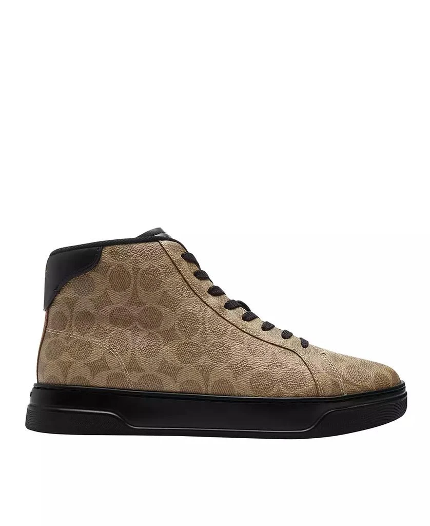 Coach Men's Highline Signature Canvas High Top Sneaker 2