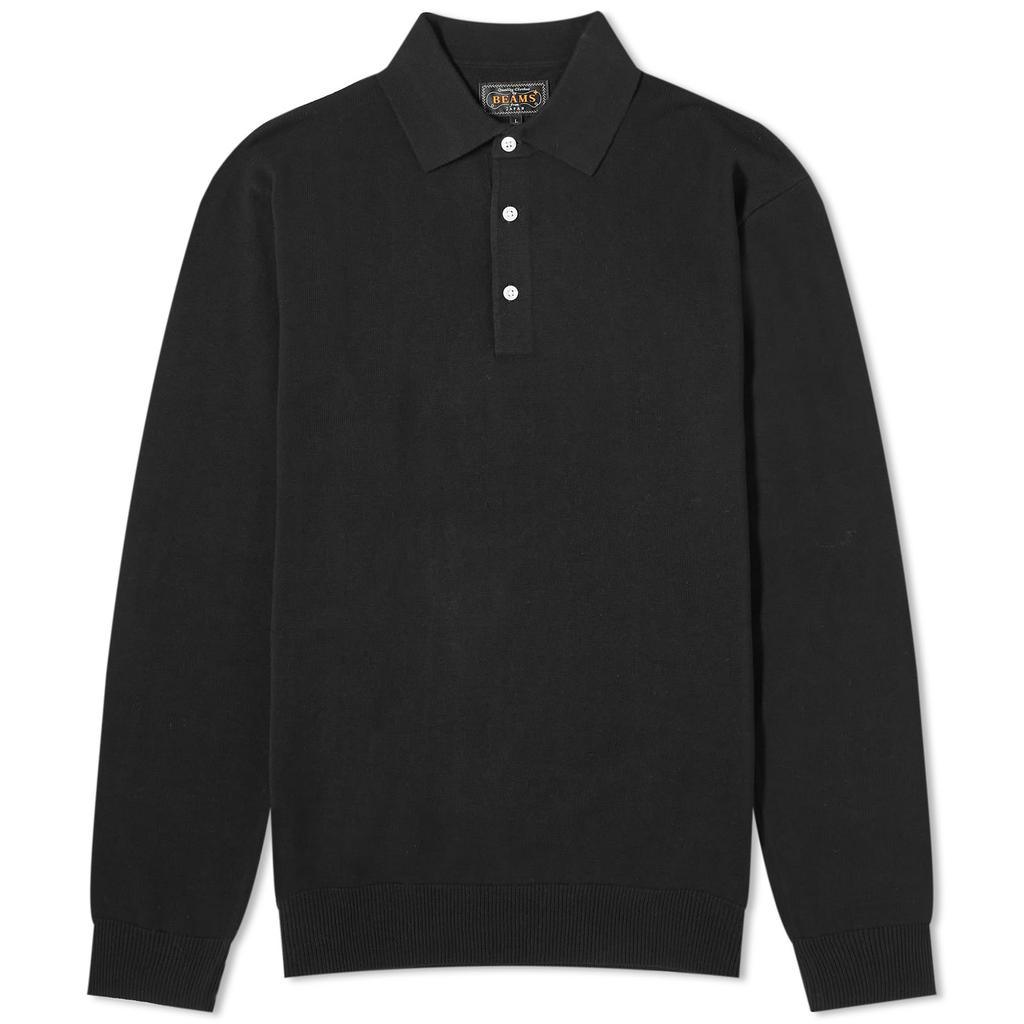 Beams Plus Beams Plus 12g Knit Long Sleeve Polo