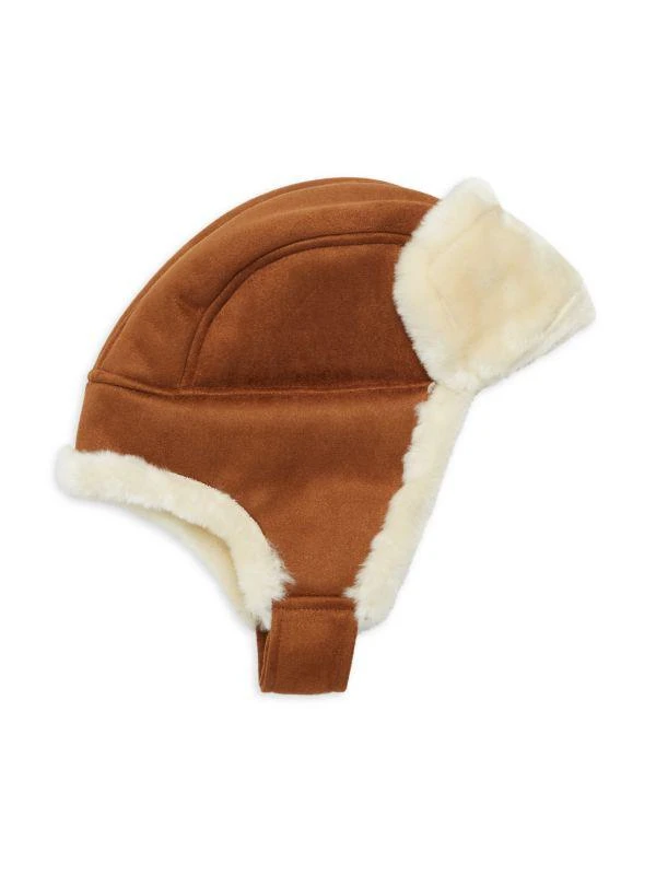 Surell Faux Shearling Aviator Hat 2