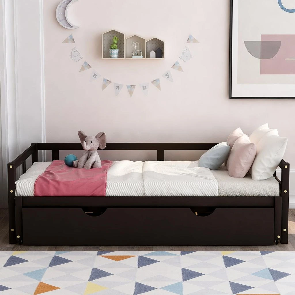 Streamdale Furniture Streamdale Extending Daybed With Trundle 2