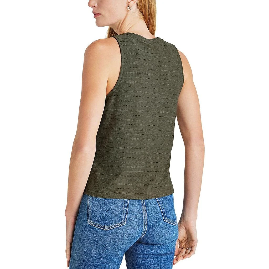 LOVESHACKFANCY Womens Textured Sleeveless Tank Top 2