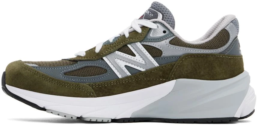 New Balance Green Made in USA 990v6 Sneakers 3