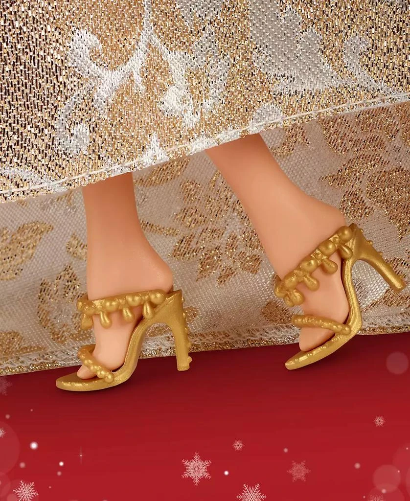 Barbie 2025 Holiday BARBIE Doll Light Brown Hair 4